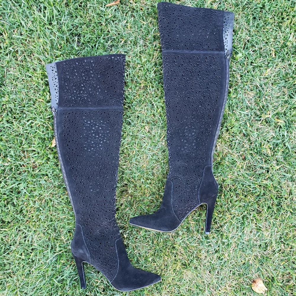 Knock Their Socks Off Sexy OTK Fergie Boots